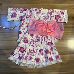 女児　浴衣　甚平　１１０センチのサムネイル