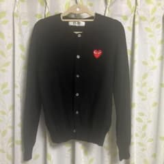 PLAY COMME des GARÇONS 黒 セーター　Mのサムネイル