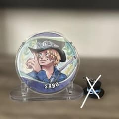ONE PIECE ワンピース サボ 缶バッチ めじるしチャーム - メルカリ
