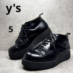 レア！y's for men ヨウジヤマモト　ブラックデミブーツ モンキーブーツ レア！y's for men ヨウジヤマモト ブラックデミブーツ モンキーブーツ