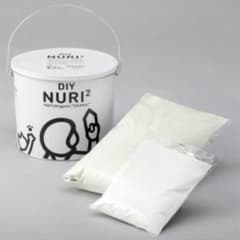 新品 漆喰 しっくい NURI2 ミルキーホワイト 5kg 漆喰 DIYのサムネイル