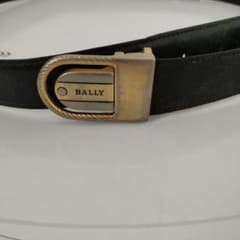 美品 BALLY レザーベルト ブラック イタリア製 - メルカリ