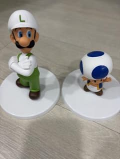 【スーパーマリオ】スーパーマリオ フィギュア セット（ルイージ ＆ キノピオ）