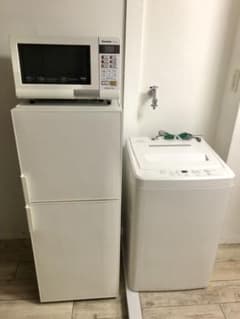 無印良品・冷蔵庫洗濯機電子レンジ・3点セット（個別売り可能）のサムネイル