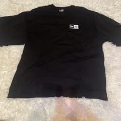 NEW ERA ボックスロゴブラック Tシャツのサムネイル