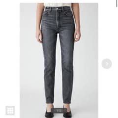 PLAIN JEANS BLK STRAIGHT SLIMのサムネイル