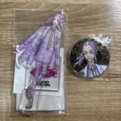【未開封】　東京リベンジャーズ アクリルスタンド 缶バッジ 三途春千夜のサムネイル