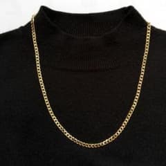 18k刻印・金メッキ・ファッション・ネックレス(送料込み)のサムネイル