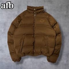 AYA!入手困難▲AFB エーエフビー ダウンジャケット 玉虫色 ブラウン AYA様専用!入手困難△AFB エーエフビー ダウンジャケット 玉虫色