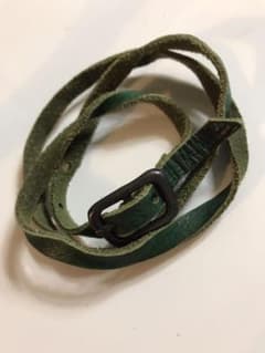 レザーブレス  3連  本革のサムネイル