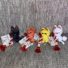 かみさまキツネとサラリーマン　ぬいぐるみマスコット