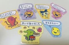 たまごっち ステッカー 6枚セットのサムネイル