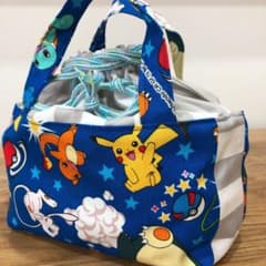 ☆ハンドメイドお弁当袋　ポケモン☆のサムネイル