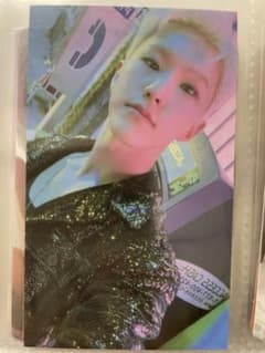 SEVENTEEN ホシ FACE THE SUN トレカ HOSHI SEVENTEEN HOSHI Face the Sun Official Photo card control shadow