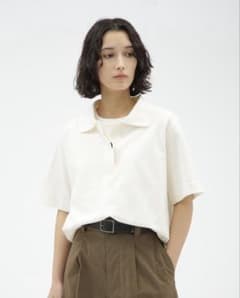 【週末限定値下げ】 【新品未使用】マーガレットハウエル　ポロシャツ　コットンピケ 週末限定値下げ】 【新品未使用】マーガレットハウエル ポロシャツ