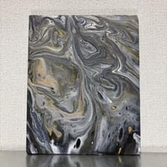 絵画　アクリル画　原画　木星の雷 絵画 アクリル画 原画 木星の雷 - メルカリ