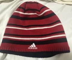 adidas ストライプ ニット帽のサムネイル