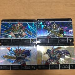 カードダス　SDガンダム外伝　ネオガンダム　4枚セットのサムネイル