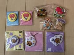 BT21 열쇠 고리 캔 배지 세트 판매