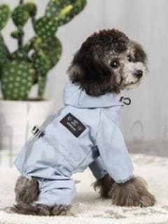 cavachan専用　新品　犬　レインコート　かっぱ　犬用のサムネイル