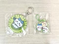 n*様 ちいかわ　ハチワレ　うさぎ　ラメアクリルキーホルダー3 ぷっくりラバマスのサムネイル