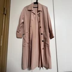 【希少カラー】ステンカラーコート　ピンクのサムネイル