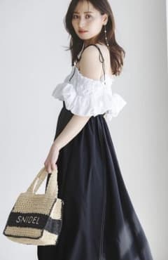 スナイデル♡SNIDEL♡スモッキングキャミワンピース サイズ0 - メルカリ