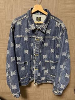 た needles ニードルズ 蝶刺繍 デニムジャケット M た様専用 needles ニードルズ 蝶刺繍 デニムジャケット M - メルカリ