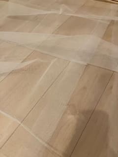 白 チュール生地 約62×266cm ハンドメイド 手芸用のサムネイル