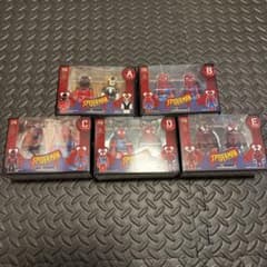 ベアブリック100% スパイダーマン・ヴェノム ハッピーくじA〜Eセット 