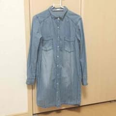 デニムシャツワンピのサムネイル