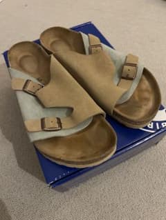 BIRKENSTOCK Zurich スエード サンダル 40 BIRKENSTOCK Zurich スエード サンダル 40 - メルカリ