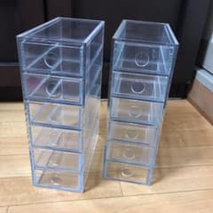 無印　アクリルケース2つセットのサムネイル