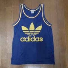 adidas '80ヴィンテージ　メッシュ　タンクトップ　Ｌサイズのサムネイル
