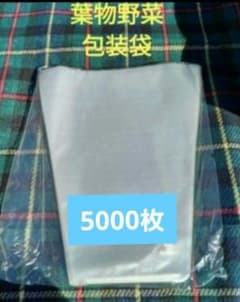 葉物野菜用 OPP袋 5000枚入り 葉物野菜用 OPP袋 5000枚入り - メルカリ