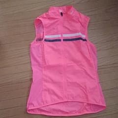 ［お値下げします］Rapha　BrevetGiletハイビズピンクのサムネイル