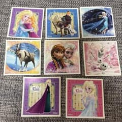 ディズニー　アナと雪の女王　シール　８枚セット