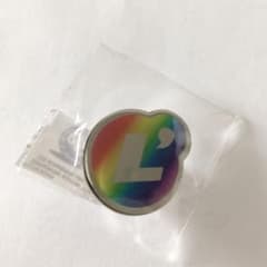 ラルク ラルくじ ピンバッジ レインボーのサムネイル