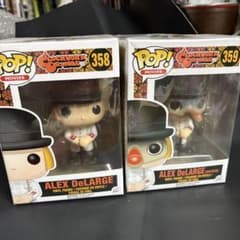 funko pop 時計じかけのオレンジ　アレックスデラージ　2個キューブリック funko pop 時計じかけのオレンジ アレックスデラージ 2個