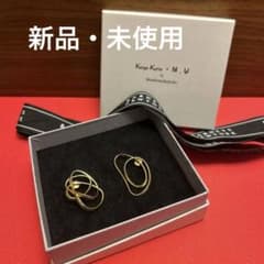 バーニーズニューヨーク 隈研吾さんデザインのピアス ヴァンドーム青山