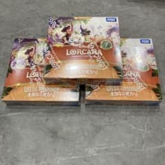 Disney Lorcana ロルカナ 未知なる彼方へ 新品未開封 シュリンク付のサムネイル