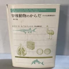 脊椎動物のからだ その比較解剖学 第5版 A.S.ローマー 平光れい司 脊椎動物のからだ その比較解剖学 第5版 A.S.ローマー 平光れい司