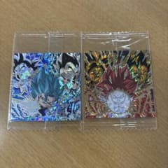 ドラゴンボール ホログラムシール ベジット ゴジータのサムネイル