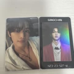 RIIZE SUNGCHAN トレカ 2枚セット ソンチャンのサムネイル