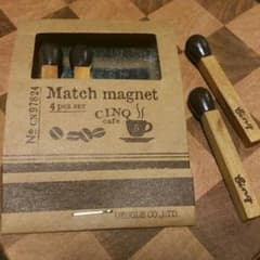 ぴよさん専用‼︎マッチ棒型のマグネットのサムネイル