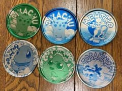 初代ポケモン】 メタルコースター 6枚セット（永谷園） - メルカリ