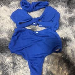 レディース ビキニ セパレート水着 ブルーのサムネイル