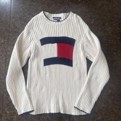 TOMMY HILFIGER コットン リブニット セーターのサムネイル