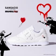 【限定商品‼️】 SANGACIO BRANDALISED ホワイトスニーカーのサムネイル