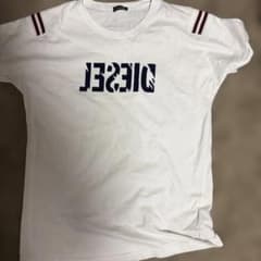 DIESEL ホワイト Tシャツ 半袖 ロゴ入りのサムネイル